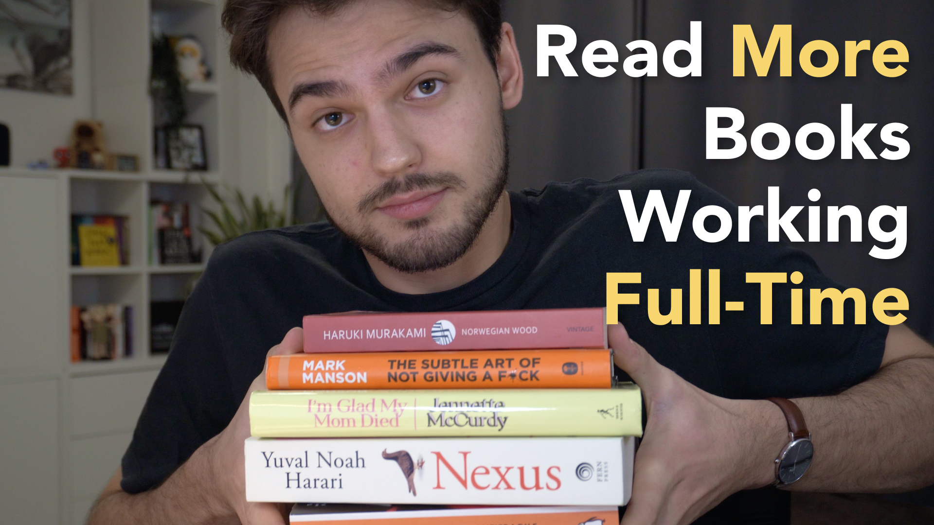 How to Read More Books While Working Full-Time