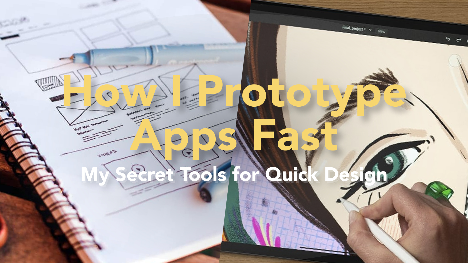 How I Prototype Apps Fast